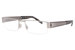 Boucheron BEO-102.03 Reading Glasses Men's Semi Rim Rectangular