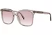 Brunello Cucinelli BC4007S Sunglasses Women's Square Shape - Peach/Monile/Vintage Champagne-100113