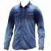 Buffalo Blu Men's Salmen Cotton Long Sleeve Button Down Denim Shirt