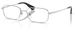 Burberry BE1402D Eyeglasses Men's Full Rim Rectangle Shape - Silver-1005