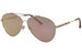Burberry Women's BE3092Q BE/3092/Q Pilot Sunglasses