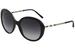 Burberry Women's BE4239Q BE/4239/Q Fashion Round Sunglasses