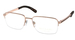 Bvlgari BV1112K Eyeglasses Men's Semi Rim Rectangle Shape