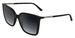 Calvin Klein CK26502S Sunglasses Women's Rectangle Shape - Black/Grey Gradient-001