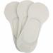 Calvin Klein Men's 3-Pairs Heel Grip Ghost Liner Socks (One Size)