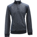 Calvin Klein Men's Cross Dye French Terry Mock Neck Long Sleeve Sweatshirt