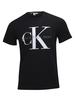 Calvin Klein Men's Monogram Logo Short Sleeve Crew Neck Cotton T-Shirt