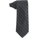 Calvin Klein Men's Silk Etched Windowpane Pattern Tie