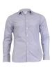 Calvin Klein Men's Striped Logo Long Sleeve Cotton Button Down Shirt