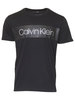 Calvin Klein Men's T-Shirt Crew Neck Printed Mesh Logo
