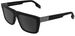 Canada Goose GC25624SE Sunglasses Men's Rectangle Shape - Black/Grey-001