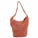 Cappelli Straworld Women's Hand Made Hobo Carryall Handbag - Pink Multi