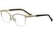 CH Carolina Herrera Women's Eyeglasses VHE091K VHE/091K Half Rim Optical Frame