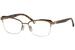 CH Carolina Herrera Women's Eyeglasses VHE111K VHE/111/K Half Rim Optical Frame