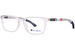 Champion Buzz Eyeglasses Youth Boy's Full Rim Square Shape - Crystal-C02