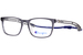 Champion Check Eyeglasses Youth Boy's Full Rim Square Shape - Translucent Grey/Blue-C03