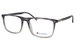 Champion Crosby Eyeglasses Men's Full Rim Rectangular Optical Frame - Grey Horn - C03