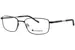 Champion CU CFIT102 Eyeglasses Men's Full Rim Rectangle Shape - Black-C01