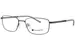Champion CU CFIT102 Eyeglasses Men's Full Rim Rectangle Shape - Gunmetal-C02