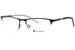 Champion CU CFIT202X Eyeglasses Men's Semi Rim Rectangle Shape - Slate-C03