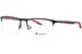 Champion CU Rouse Eyeglasses Men's Semi Rim Rectangle Shape - Matte Black-C01