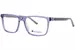 Champion CU Tactic Eyeglasses Men's Full Rim Oval Shape - Transparent Steel Blue-C02