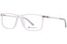 Champion Flyx Eyeglasses Men's Full Rim Square Optical Frame - Crystal/Grey - C03