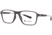 Champion FORGE300 Eyeglasses Men's Full Rim Square Shape - Matte Grey/Black-Logo-C02