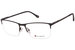 Champion Men's Eyeglasses CU-4016 Half Rim Style - Black - C01