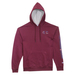 Champion Script Logo Hoodie Men's Hooded Sweatshirt - Burgundy