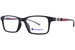 Champion Spark-200 Eyeglasses Youth Kids Boy's Full Rim Rectangle Shape - Matte Black/Red-C01
