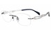 Charmant Line Art Eyeglasses XL2075 XL/2075 Titanium Rimless Optical Frame