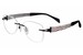 Charmant Line Art Eyeglasses XL2081 XL/2081 Titanium Rimless Optical Frame