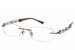 Charmant Line Art Women's Eyeglasses XL2011 XL/2011 Rimless Optical Frame