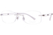 Charmant Line Art Women's Eyeglasses XL2051 XL/2051 Rimless Optical Frame