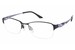 Charmant Perfect Comfort Eyeglasses TI/10603 Titanium Half Rim Optical Frame