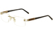 Charriol Men's Eyeglasses PC 7452A 7452/A Rimless Optical Frame