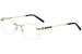 Charriol Men's Eyeglasses PC75001 PC/75001 Rimless Optical Frame