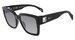 Chopard SCH406S Sunglasses Women's Square Shape - Black/Smoke Gradient-700X