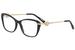 Chopard Women's Eyeglasses VCH237S VCH/237S 23K Gold Full Rim Optical Frame