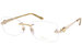 Chopard Women's Eyeglasses VCH960S VCH/960/S Rimless Optical Frame