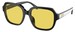 Coach C7989 HC8335U Sunglasses Women's Rectangle Shape