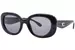 Coach CR609 HC8391U Sunglasses Women's Oval Shape