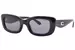 Coach CR610 HC8390U Sunglasses Women's Rectangle Shape