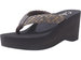 Cobian Women's Zoe Flip-Flops Wedge Sandals