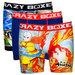 CrazyBoxer Men's Avatar Underwear 3-Pairs Boxer Briefs