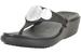 Crocs Women's Sanrah Embellished Wedge Flip Flops Sandals Shoes