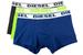 Diesel Fresh & Bright Men's 3-Pc Shawn Boxers Trunks Underwear