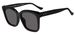 Diff SDFMERE Sunglasses Women's Square Shape - Black/Grey-0BLA