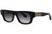 Dita Limited Edition Kanan DTS735-A Sunglasses Rectangle Shape - Black/Grey/Green Gradient-01
